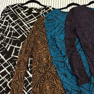 Chico’s (4) cool Layering Tees size 3